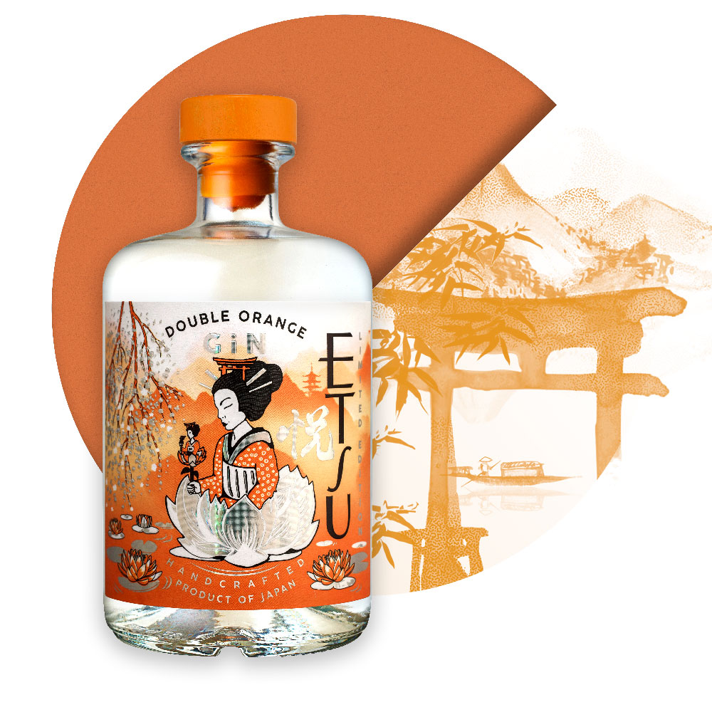 Etsu Gin - Double Orange - Distillerie Asahikawa au Japon