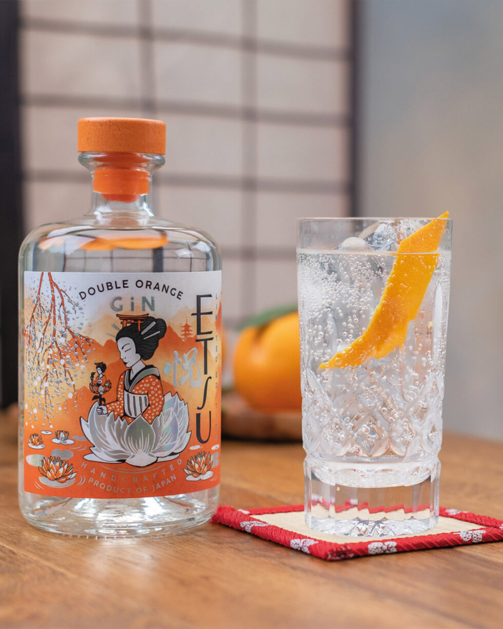 Orange Gin & Tonic Etsu Gin